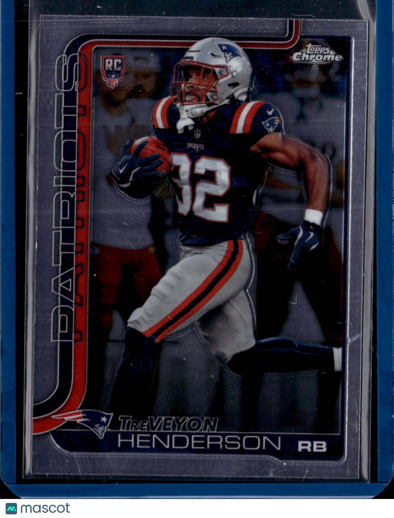 2025 Topps Chrome Football TreVeyon Henderson #328 RC