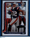 2025 Topps Chrome Football TreVeyon Henderson #328 Refractor RC