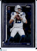 2025 Topps Chrome Football Riley Leonard #318 RC