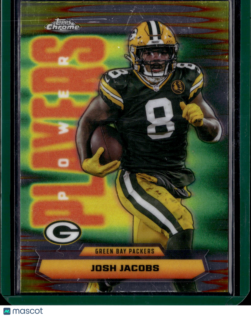 2025 Topps Chrome Football Josh Jacobs #PP-20