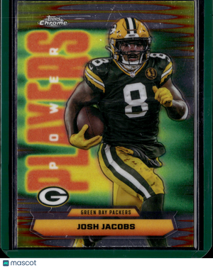 2025 Topps Chrome Football Josh Jacobs #PP-20