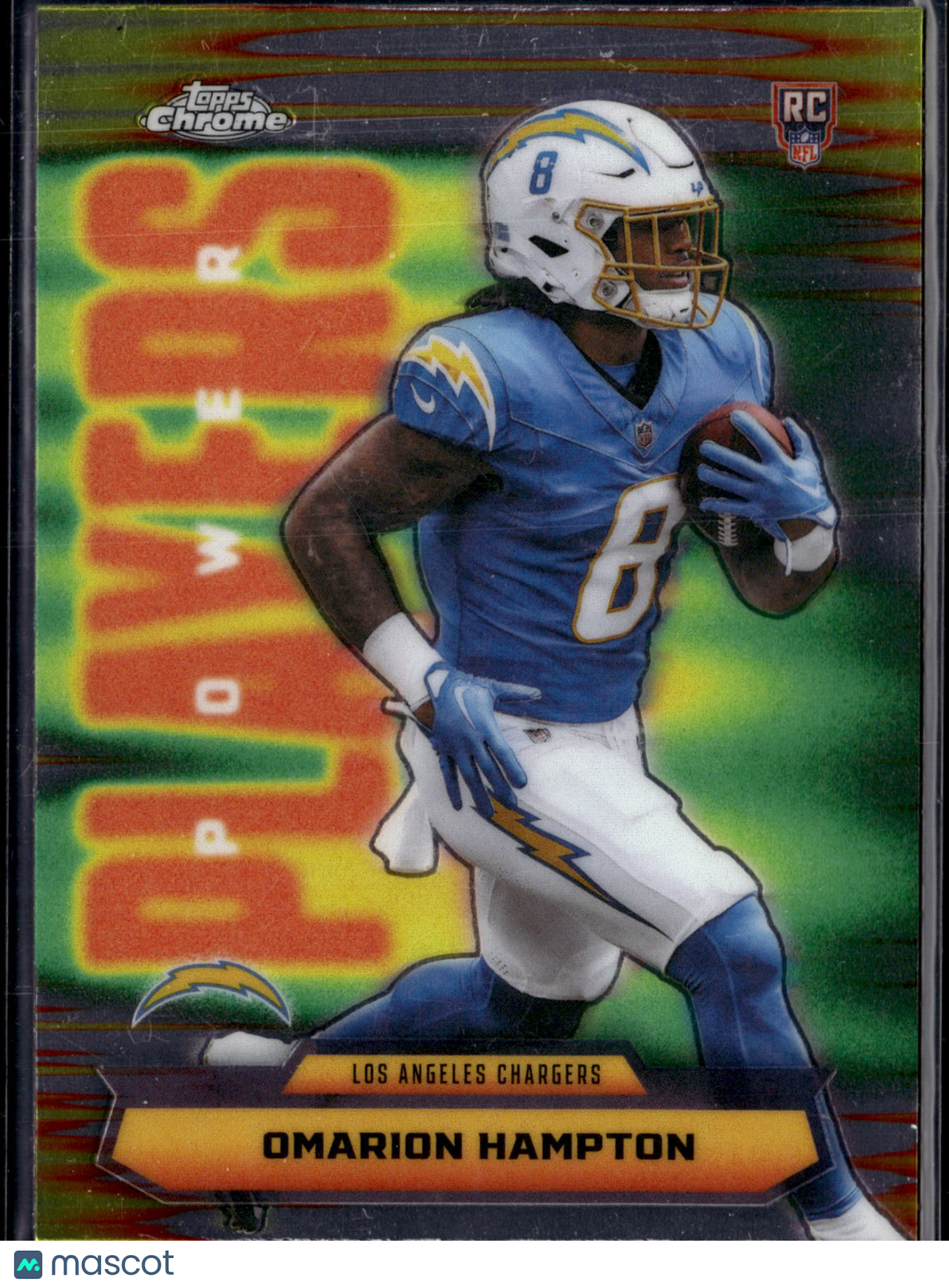 2025 Topps Chrome Football Omarion Hampton #PP-17
