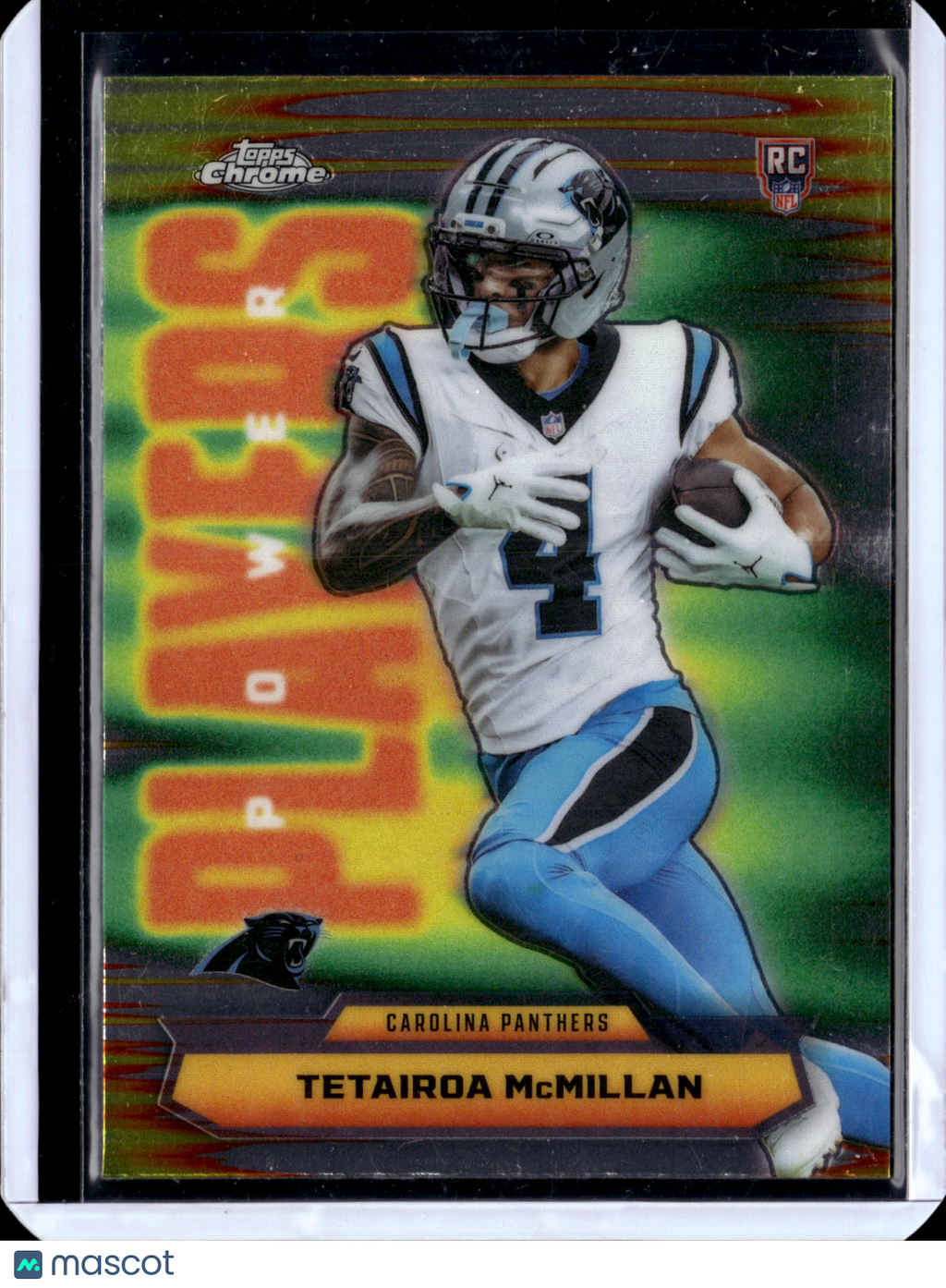 2025 Topps Chrome Football Tetairoa McMillan #PP-28 RC