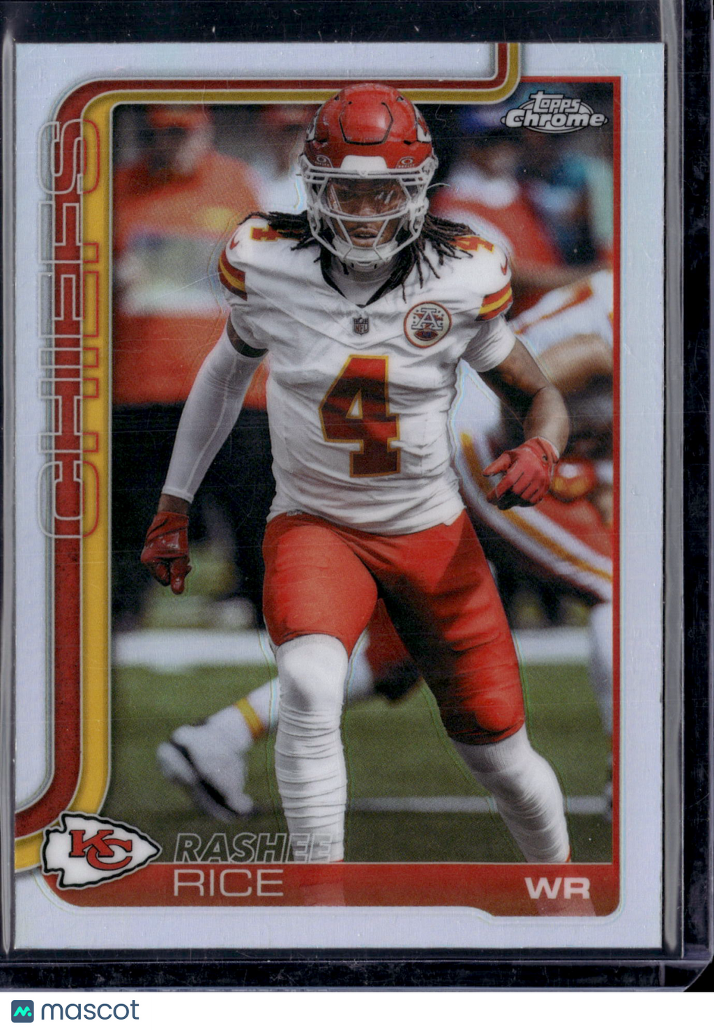 2025 Topps Chrome Football Rashee Rice #147 Refractor