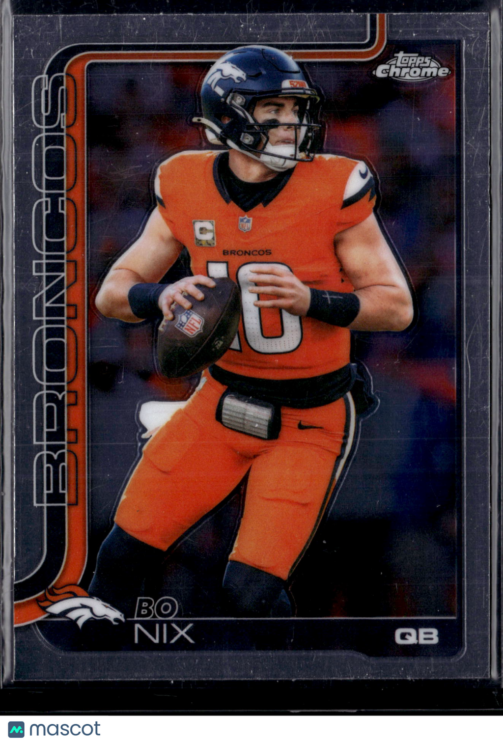 2024 2025 Topps Chrome Football Bo Nix #88