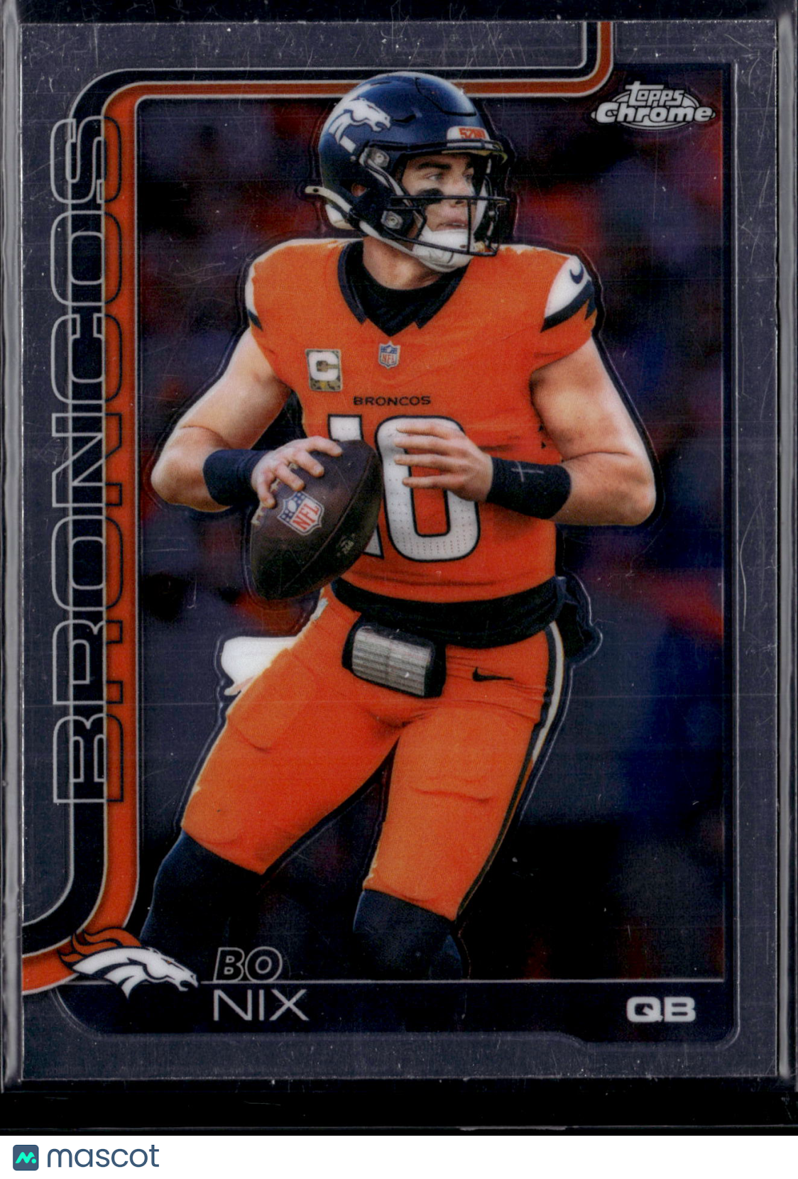 2024 2025 Topps Chrome Football Bo Nix #88