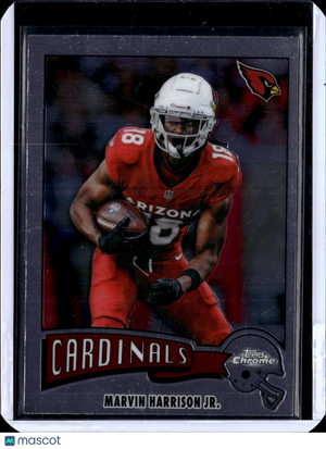 2025 Topps Chrome Football Marvin Harrison Jr. #1975-1 Refractor