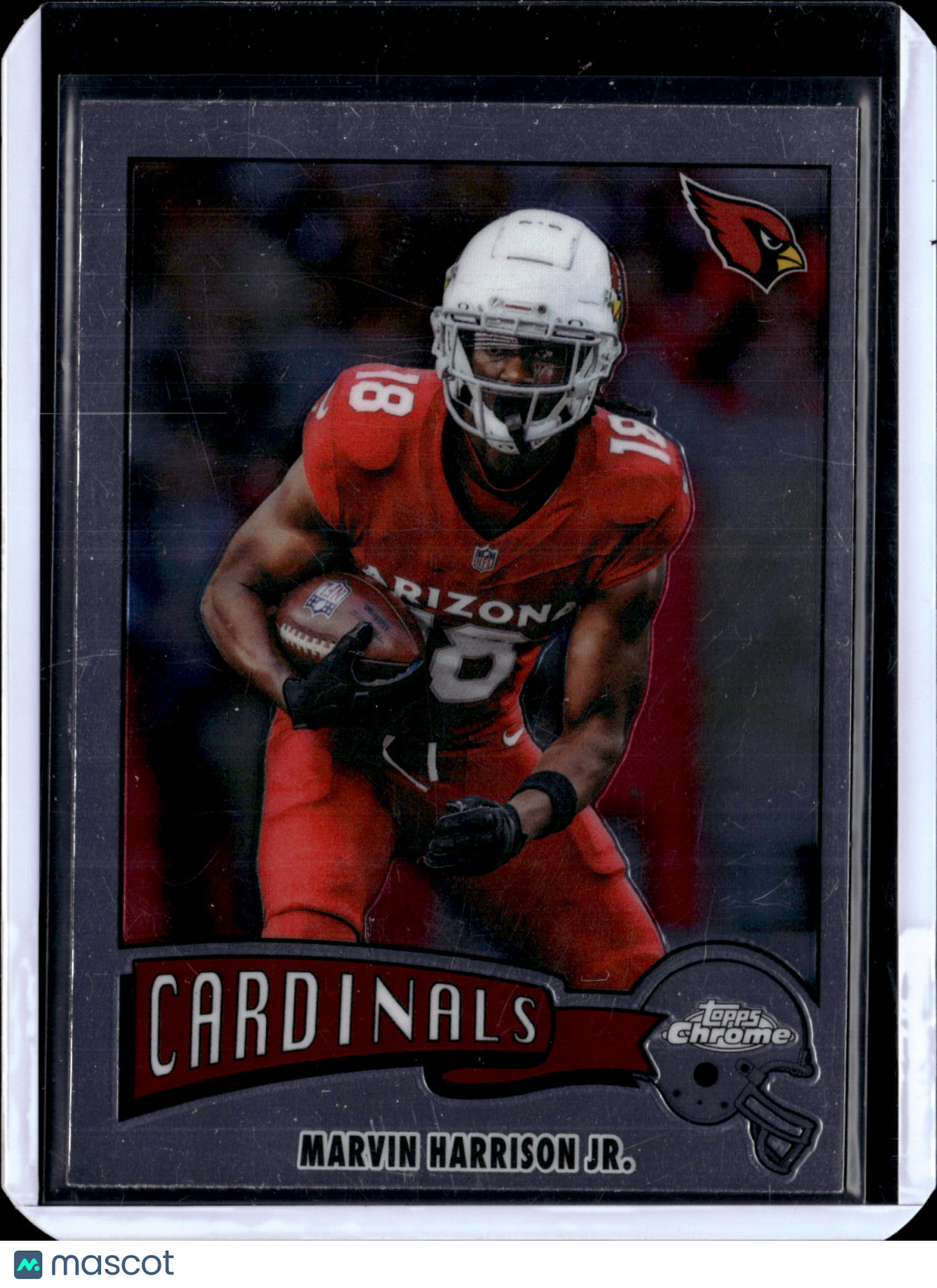 2025 Topps Chrome Football Marvin Harrison Jr. #1975-1 Refractor