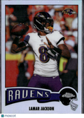 1975 2025 Topps Chrome Football Lamar Jackson #1975-3 Refractor