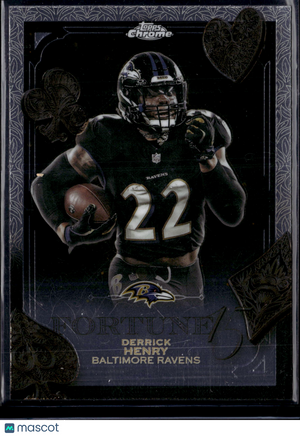2025 Topps Chrome Football Derrick Henry #F15-10