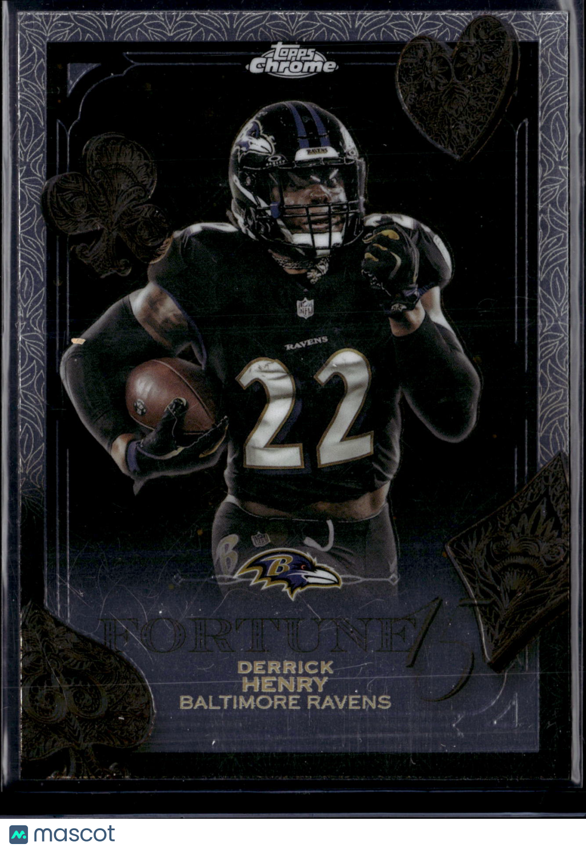 2025 Topps Chrome Football Derrick Henry #F15-10
