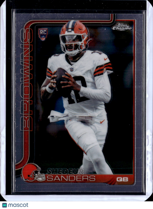 2025 Topps Chrome Football Shedeur Sanders #315