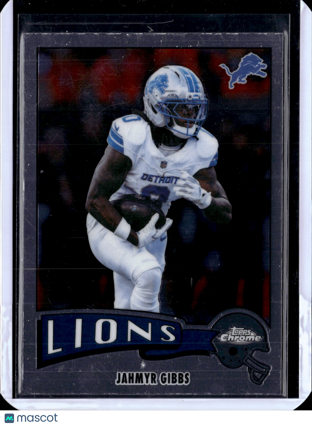 1975 2025 Topps Chrome Football Jahmyr Gibbs #1975-12