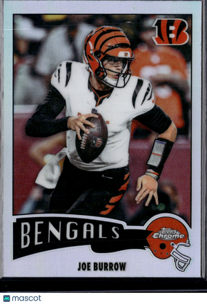 1975 2025 Topps Chrome Football Joe Burrow #1975-7 Refractor