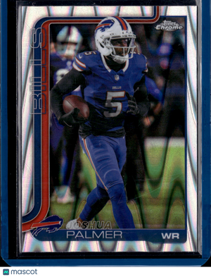 2025 Topps Chrome Football Joshua Palmer #31 Refractor