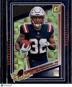2025 Topps Chrome Football TreVeyon Henderson #16 Mosaic