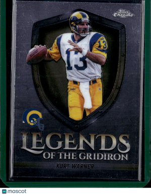 2023 2025 Topps Chrome Football Kurt Warner #LOG-1