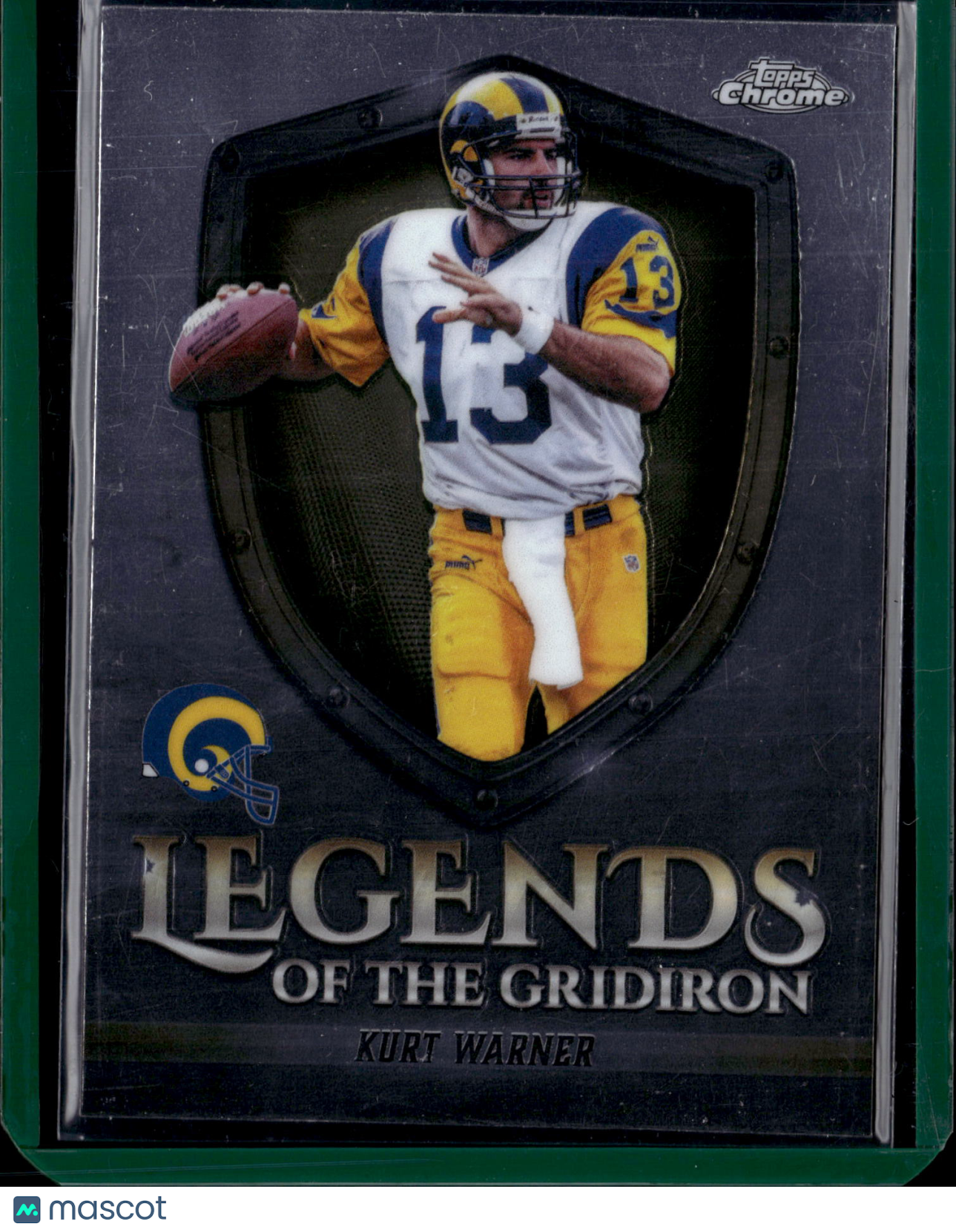 2023 2025 Topps Chrome Football Kurt Warner #LOG-1