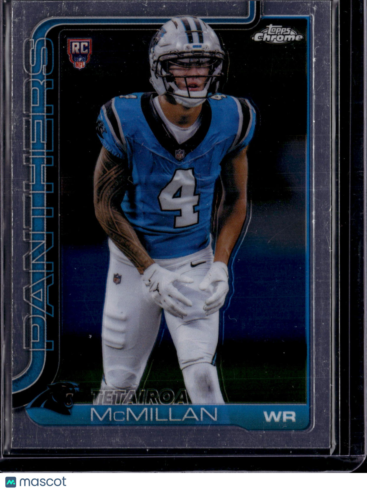 2025 Topps Chrome Football Tetairoa McMillan #326 RC