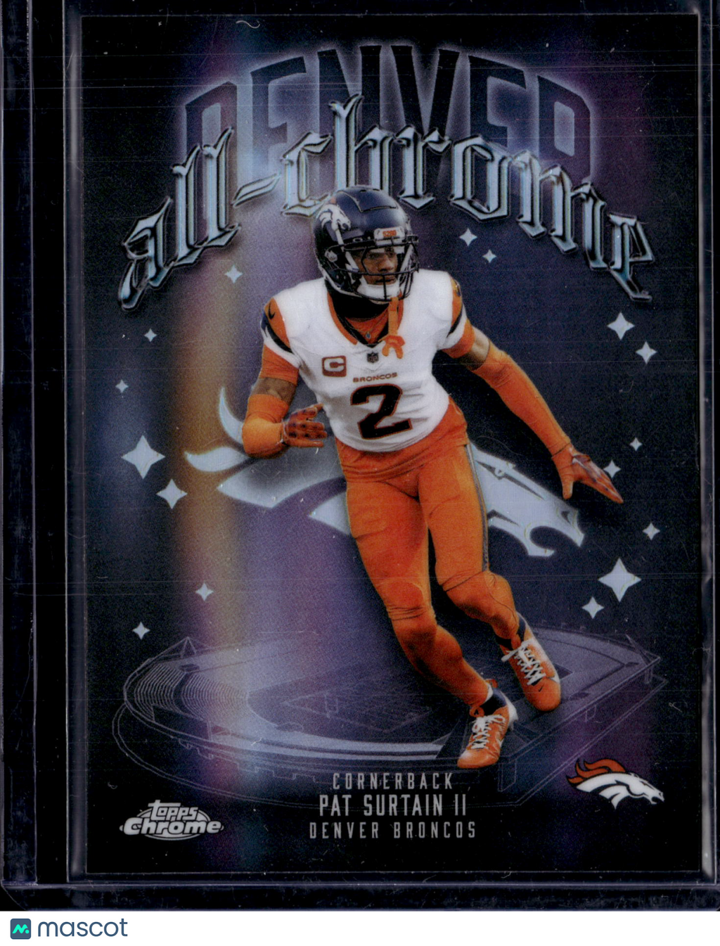 2025 Topps Chrome Football Pat Surtain II #ACT-18 Refractor