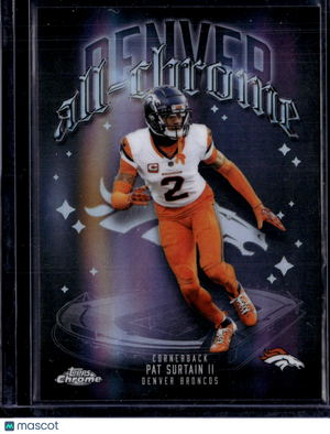 2025 Topps Chrome Football Pat Surtain II #ACT-18 Refractor