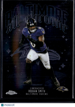 2025 Topps Chrome Football Roquan Smith #ACT-21 Black