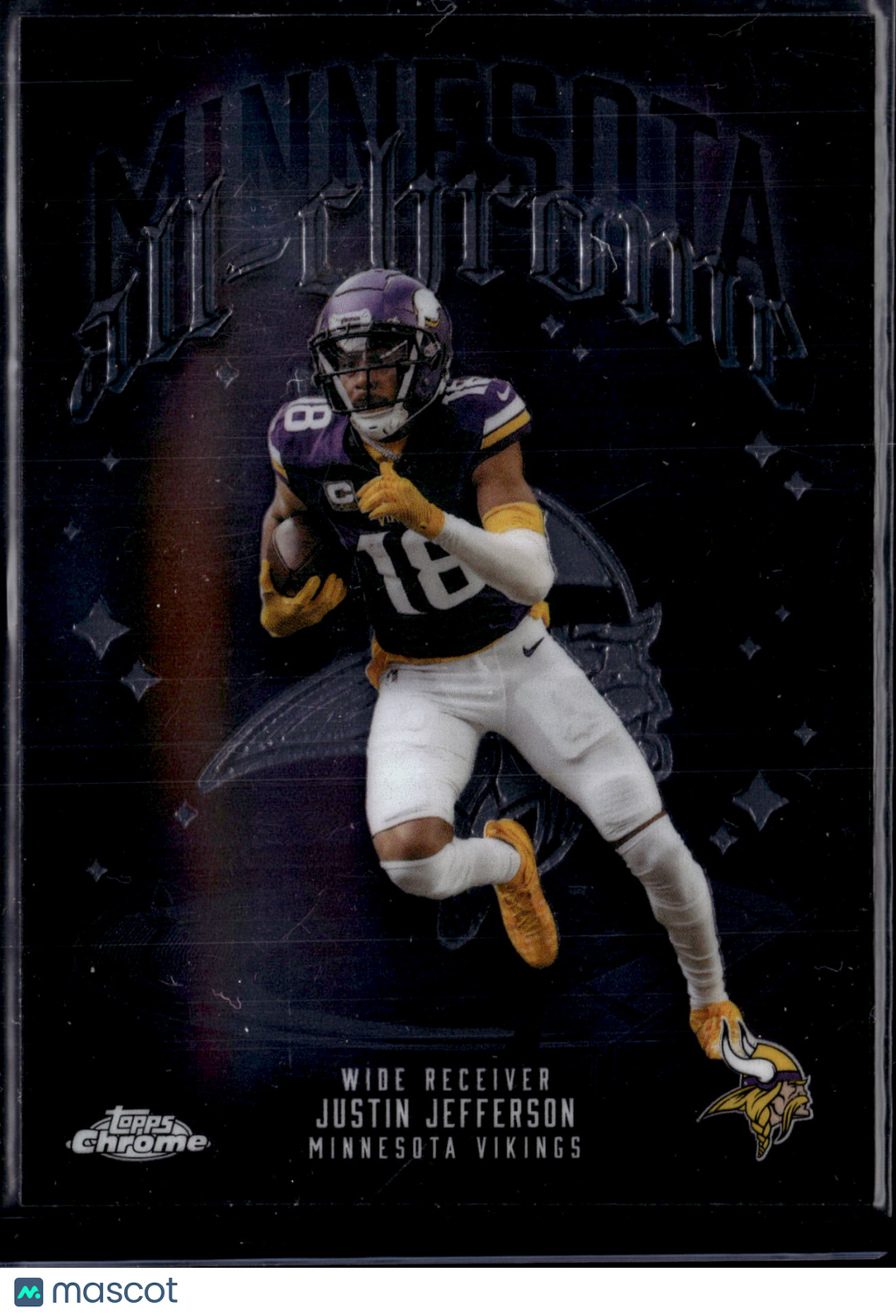 2025 Topps Chrome Football Justin Jefferson #ACT-6