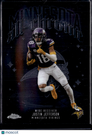 2025 Topps Chrome Football Justin Jefferson #ACT-6