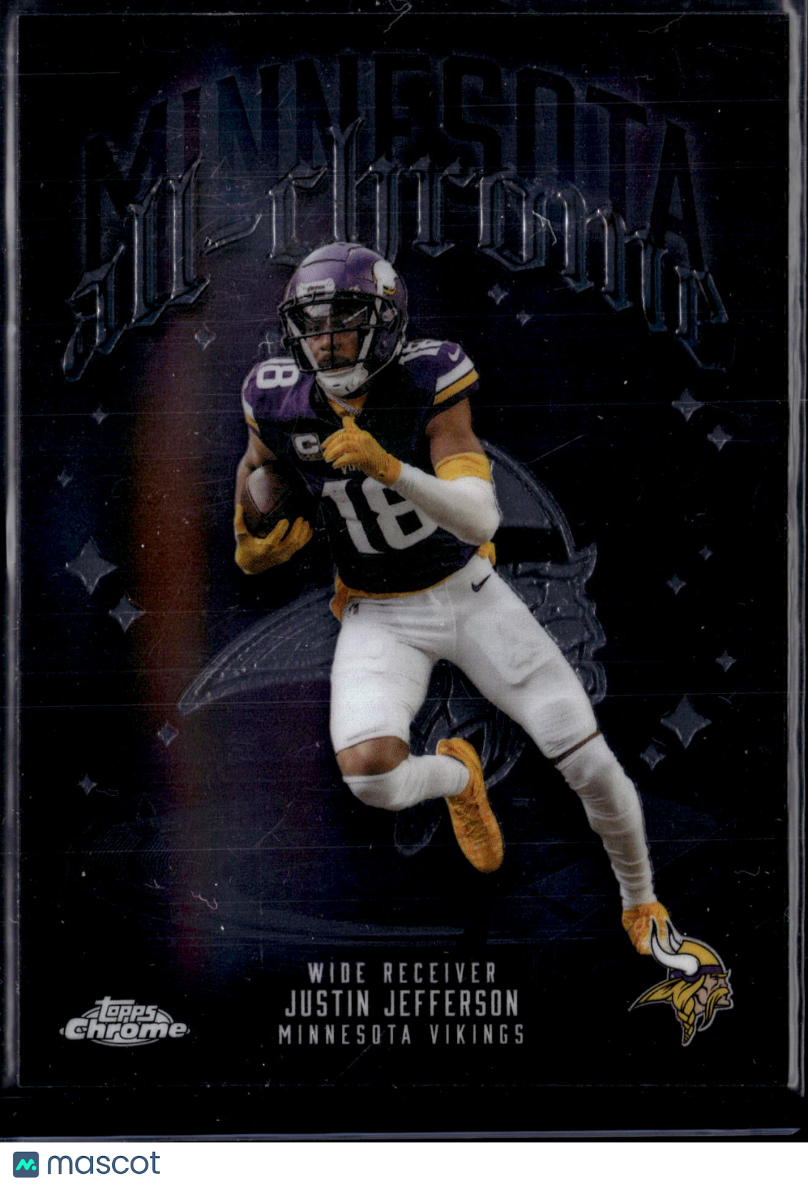 2025 Topps Chrome Football Justin Jefferson #ACT-6
