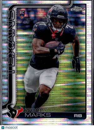 2025 Topps Chrome Football Woody Marks #372 Prizm RC