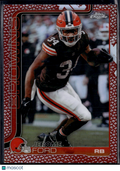 2025 Topps Chrome Football Jerome Ford #71 Red Prizm