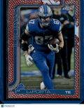 2025 Topps Chrome Football Sam LaPorta #100 Red Elephant Prizm
