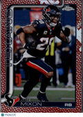 2025 Topps Chrome Football Joe Mixon #120 Red Prizm