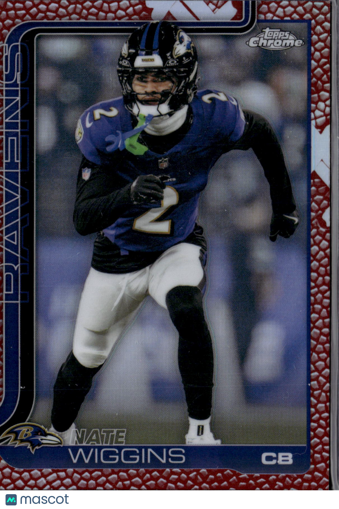 2025 Topps Chrome Football Nate Wiggins #28