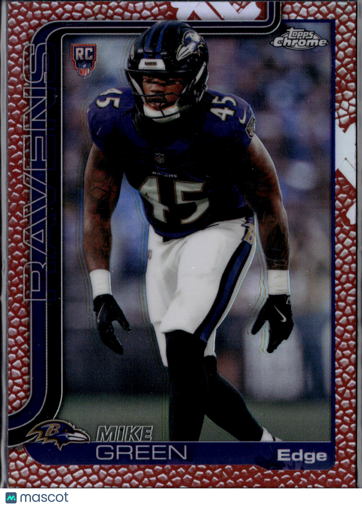 2025 Topps Chrome Football Mike Green #376 RC