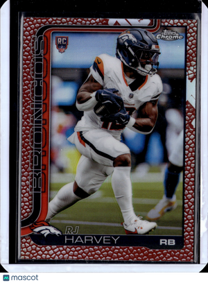 2025 Topps Chrome Football RJ Harvey #330 RC