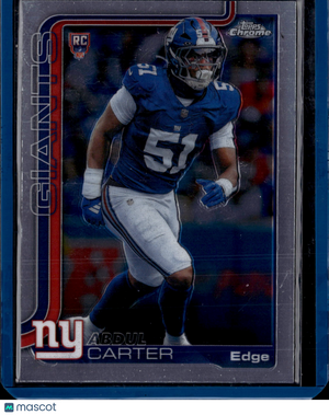 2025 Topps Chrome Football Abdul Carter #350 RC