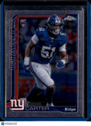 2025 Topps Chrome Football Abdul Carter #350 RC