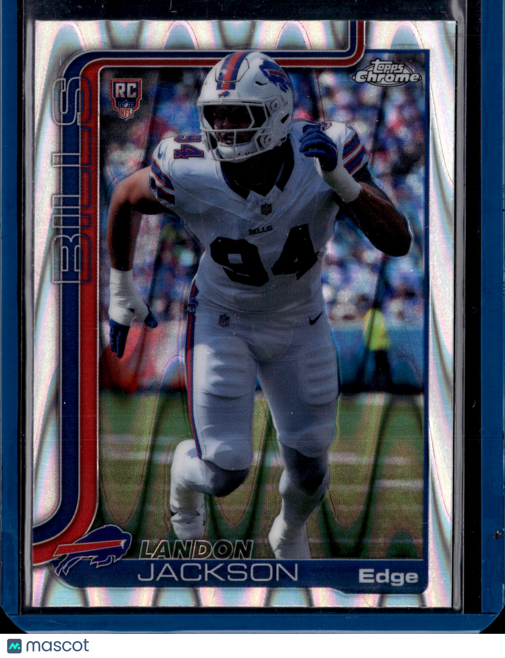 2025 Topps Chrome Football Landon Jackson #358 Refractor RC