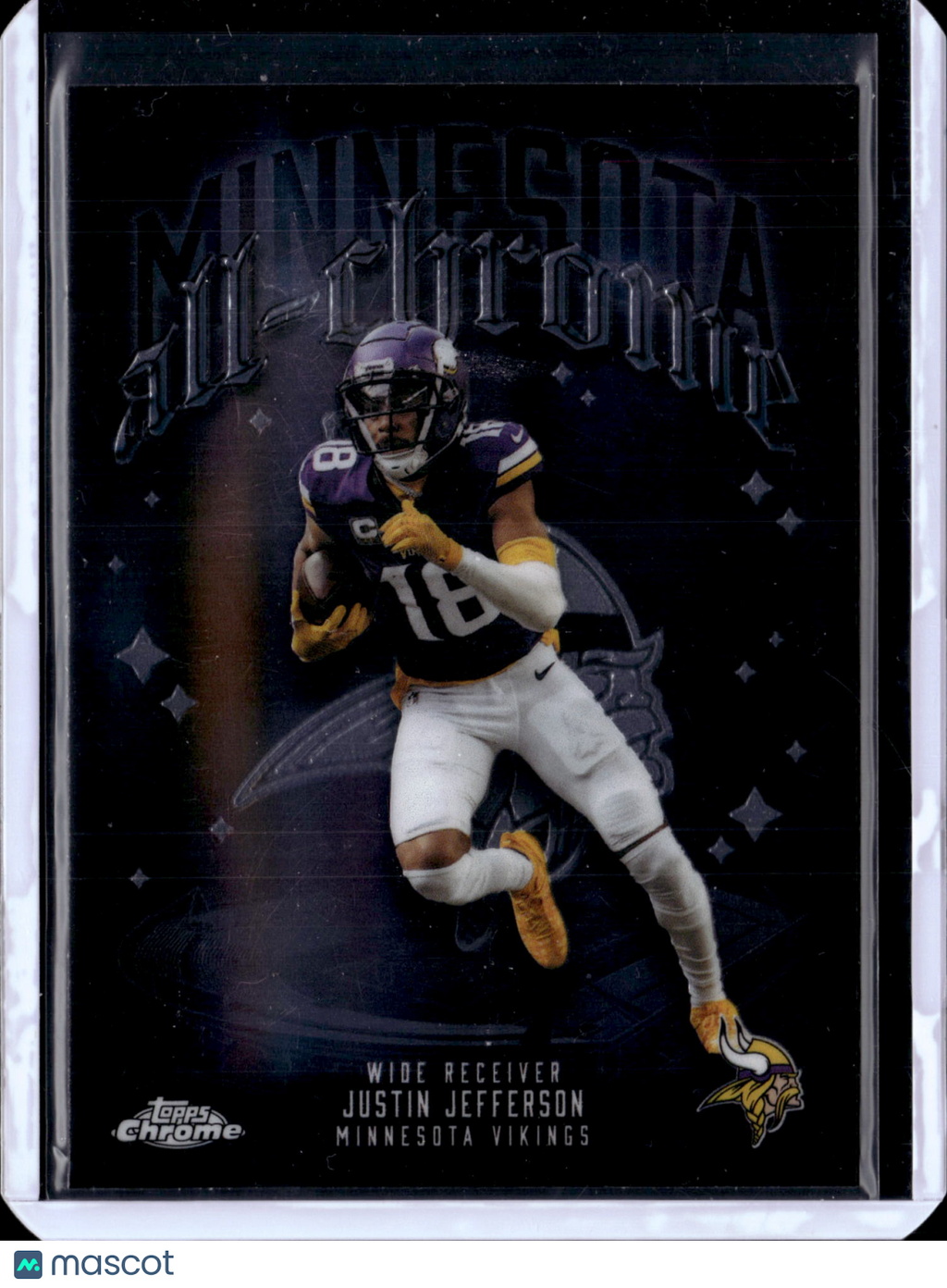 2025 Topps Chrome Football Justin Jefferson #ACT-6
