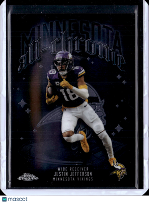2025 Topps Chrome Football Justin Jefferson #ACT-6