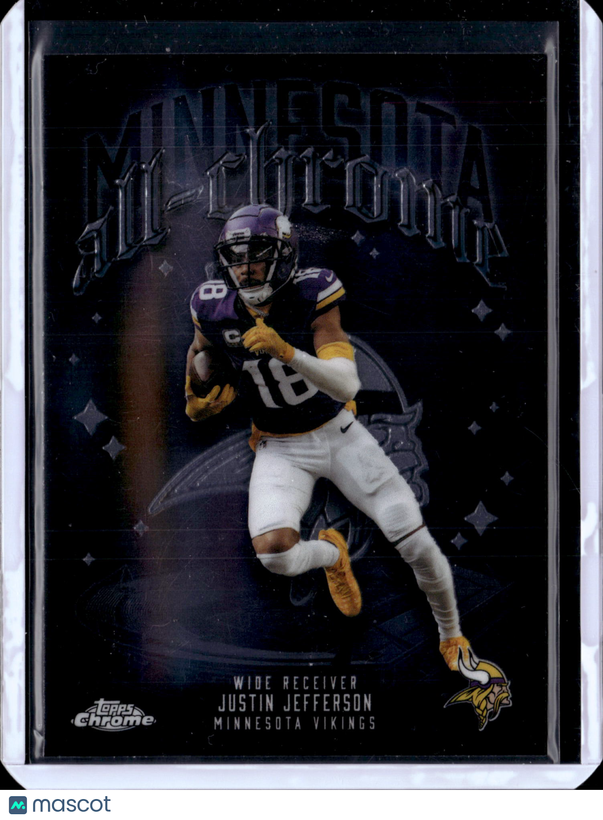 2025 Topps Chrome Football Justin Jefferson #ACT-6