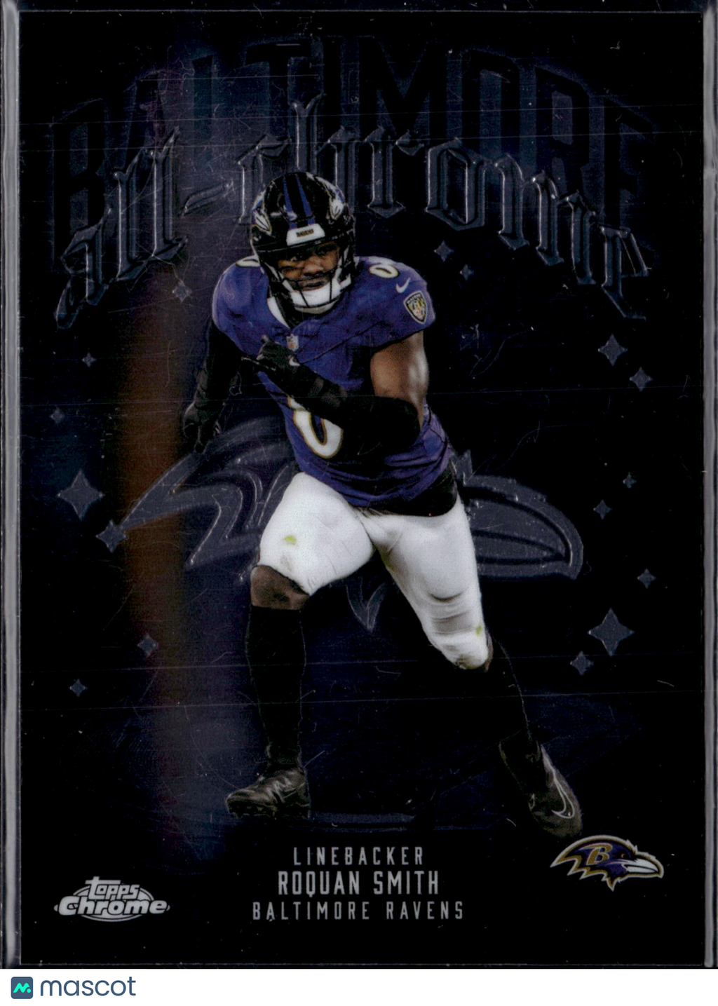 2025 Topps Chrome Football Roquan Smith #ACT-21