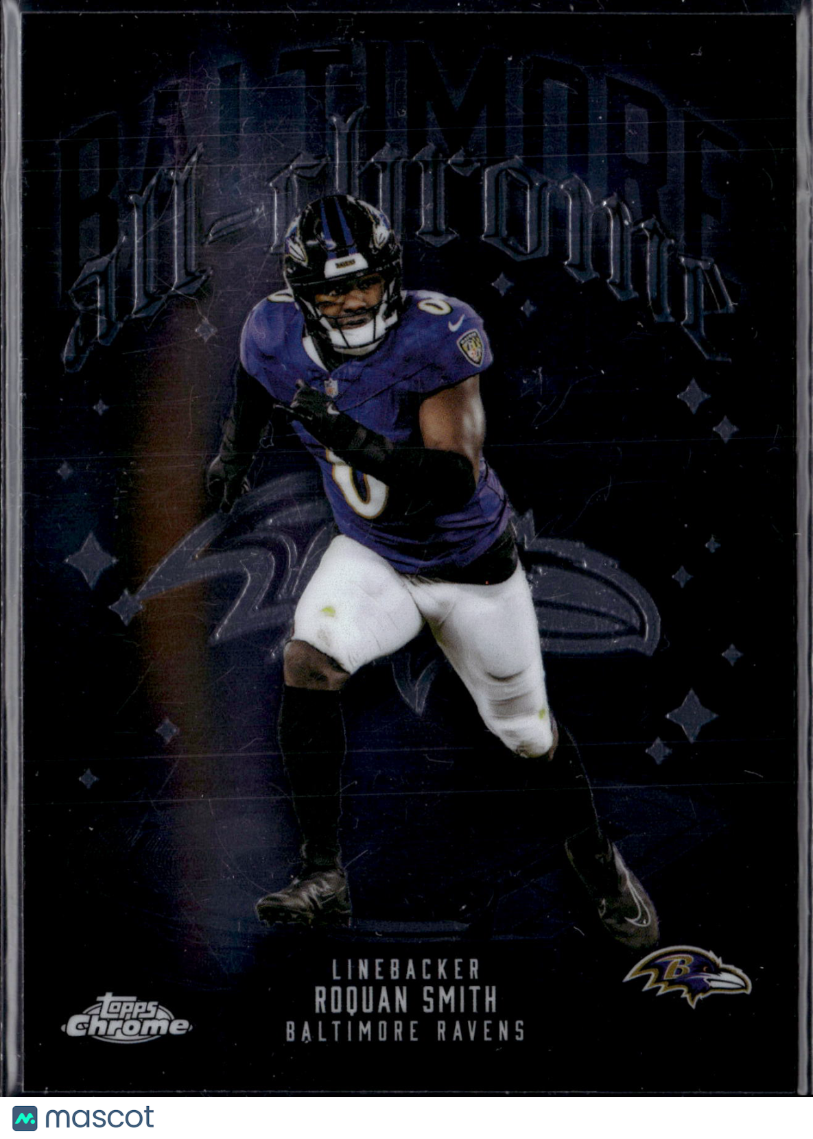 2025 Topps Chrome Football Roquan Smith #ACT-21