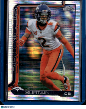 2025 Topps Chrome Football Pat Surtain II #93 Prizm