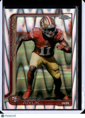 2025 Topps Chrome Football Brandon Aiyuk #266 Prizm