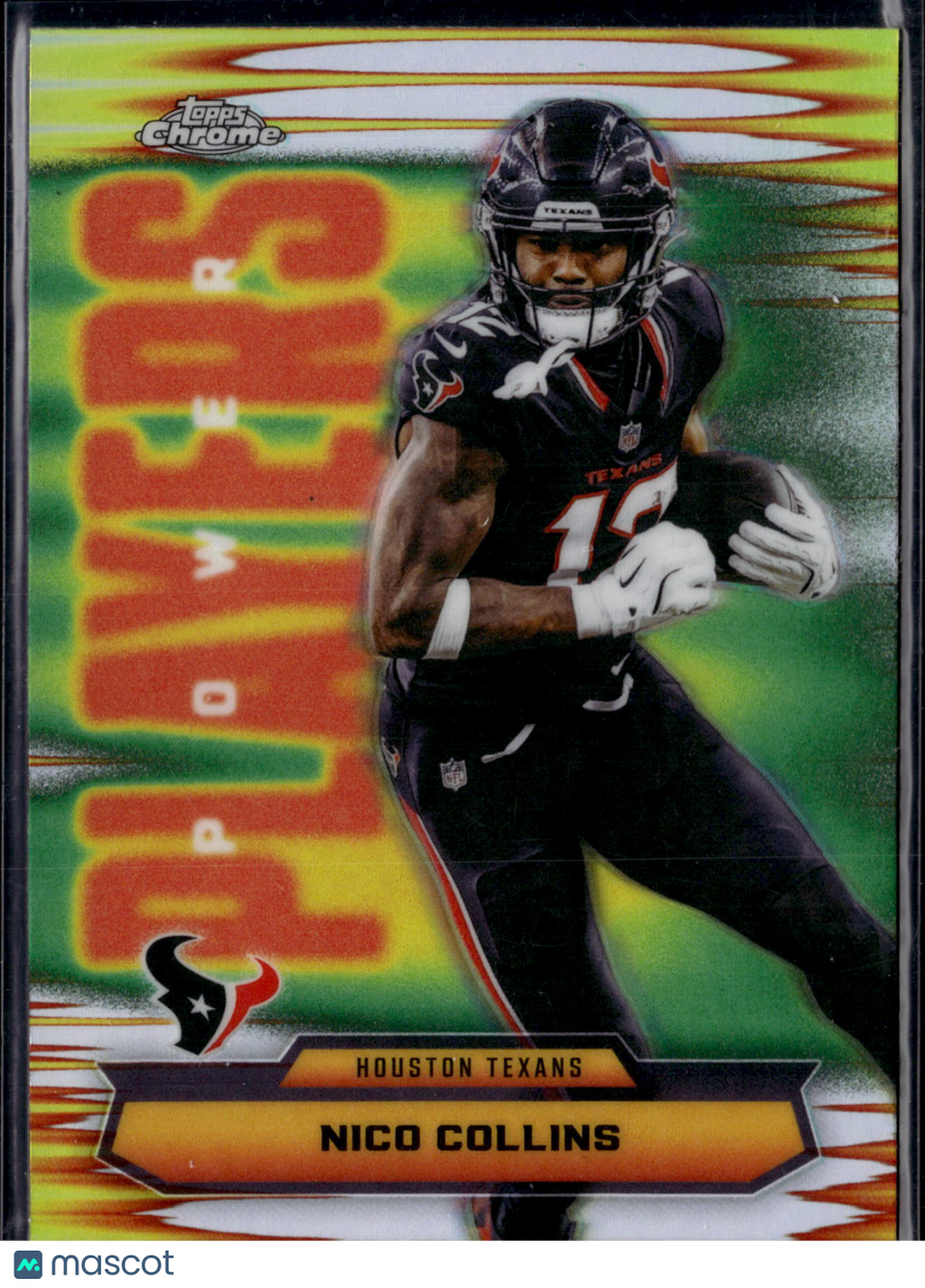 2025 Topps Chrome Football Nico Collins #PP-30 Refractor