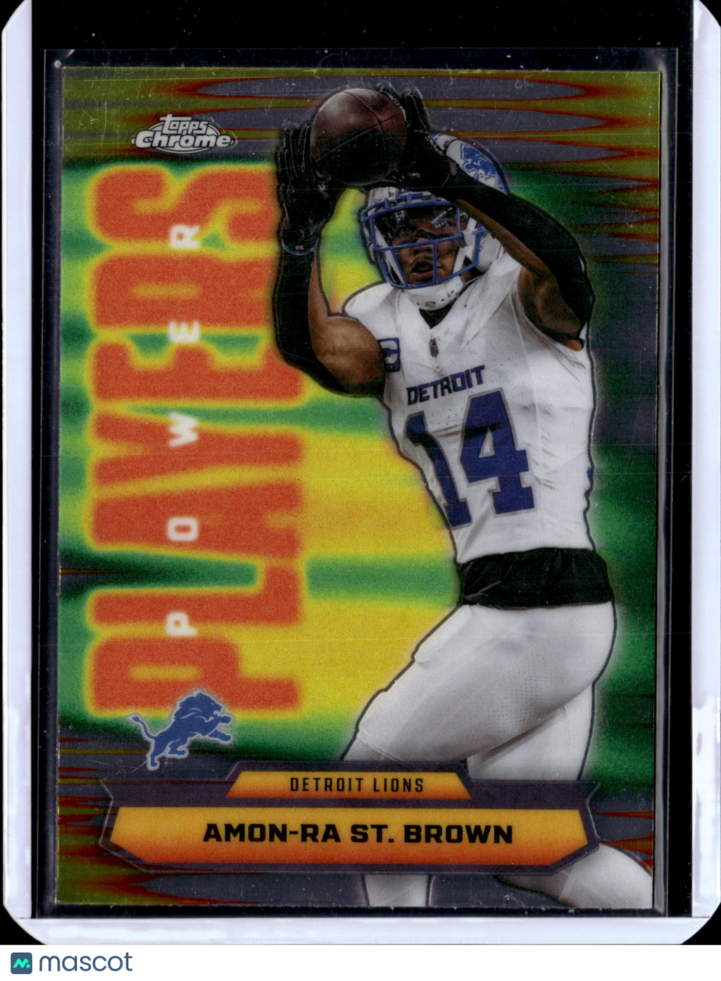 2025 Topps Chrome Football Amon-Ra St. Brown #PP-26