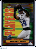 2025 Topps Chrome Football Amon-Ra St. Brown #PP-26