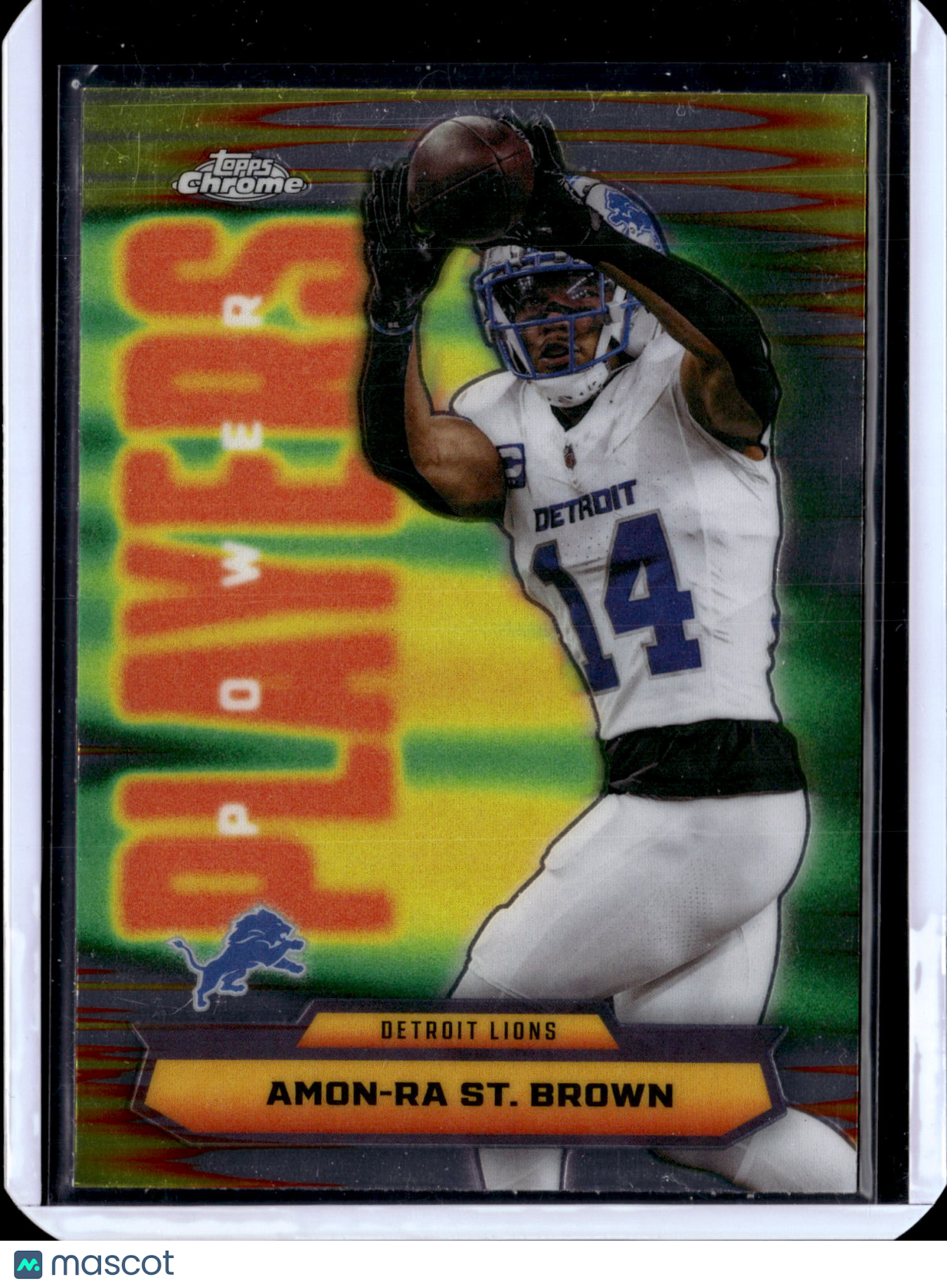 2025 Topps Chrome Football Amon-Ra St. Brown #PP-26